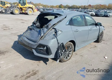 2020 Honda Civic Ex z USA, uszkodzony, nr VIN SHHFK7H64LU219991